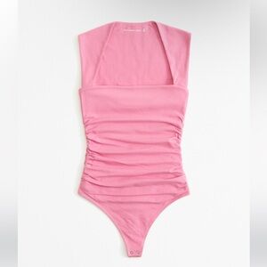 Abercrombie ruched bodysuit